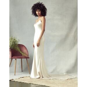 $3000 Savannah Miller Wren Bridal Wedding Gown Dress in Champagne